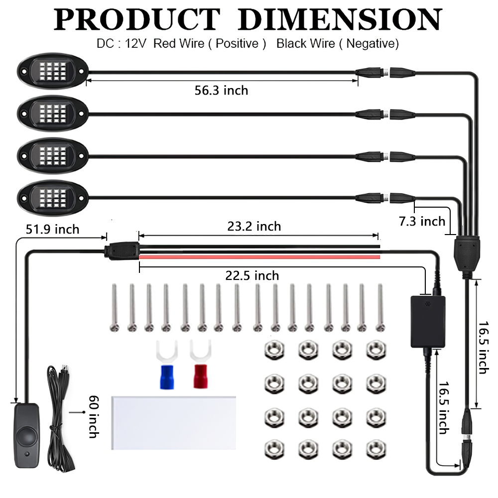 Rhythm Glow Car LED Lights