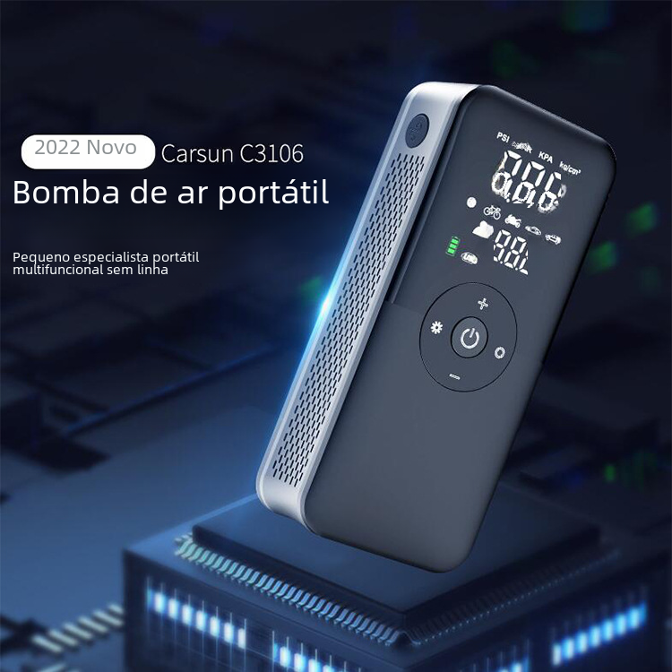 Carsun Digital Tire Inflator Portable Air Pump with Light